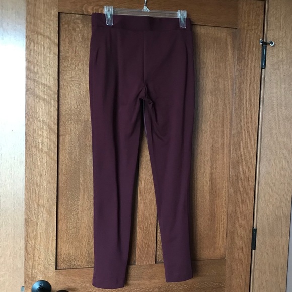 INC Faux Leather Contrast Pant - Picture 3 of 4